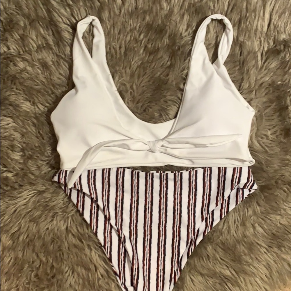 SHEIN HIGH WAISTED BIKINI